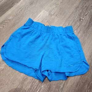 Nwt PINK By Victorias Secret Terry Cotton Shorts With Pockets